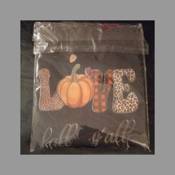 Halloween Apron LOVE  fall y'all - Picture 2 of 5